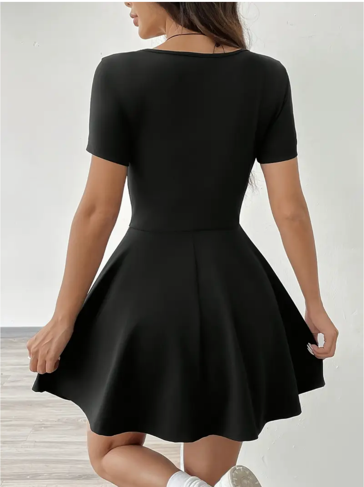 2-in-1 Zomerjurk met Ingebouwde Short