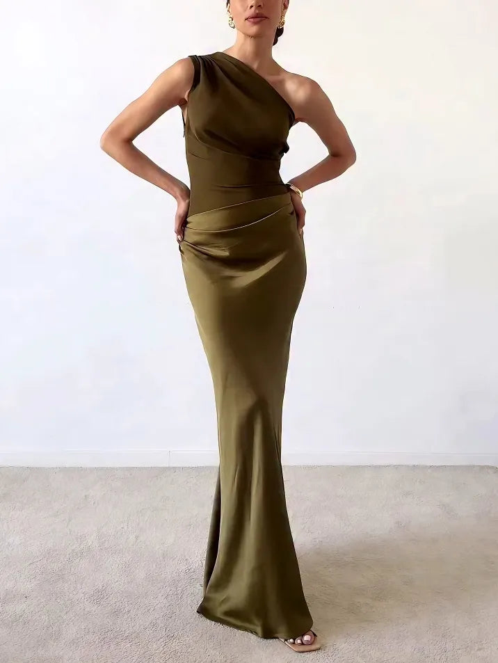 One-Shoulder Jurk in Stijlvolle Look