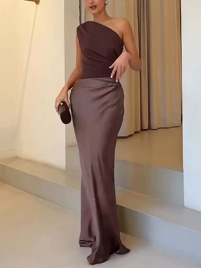 One-Shoulder Jurk in Stijlvolle Look
