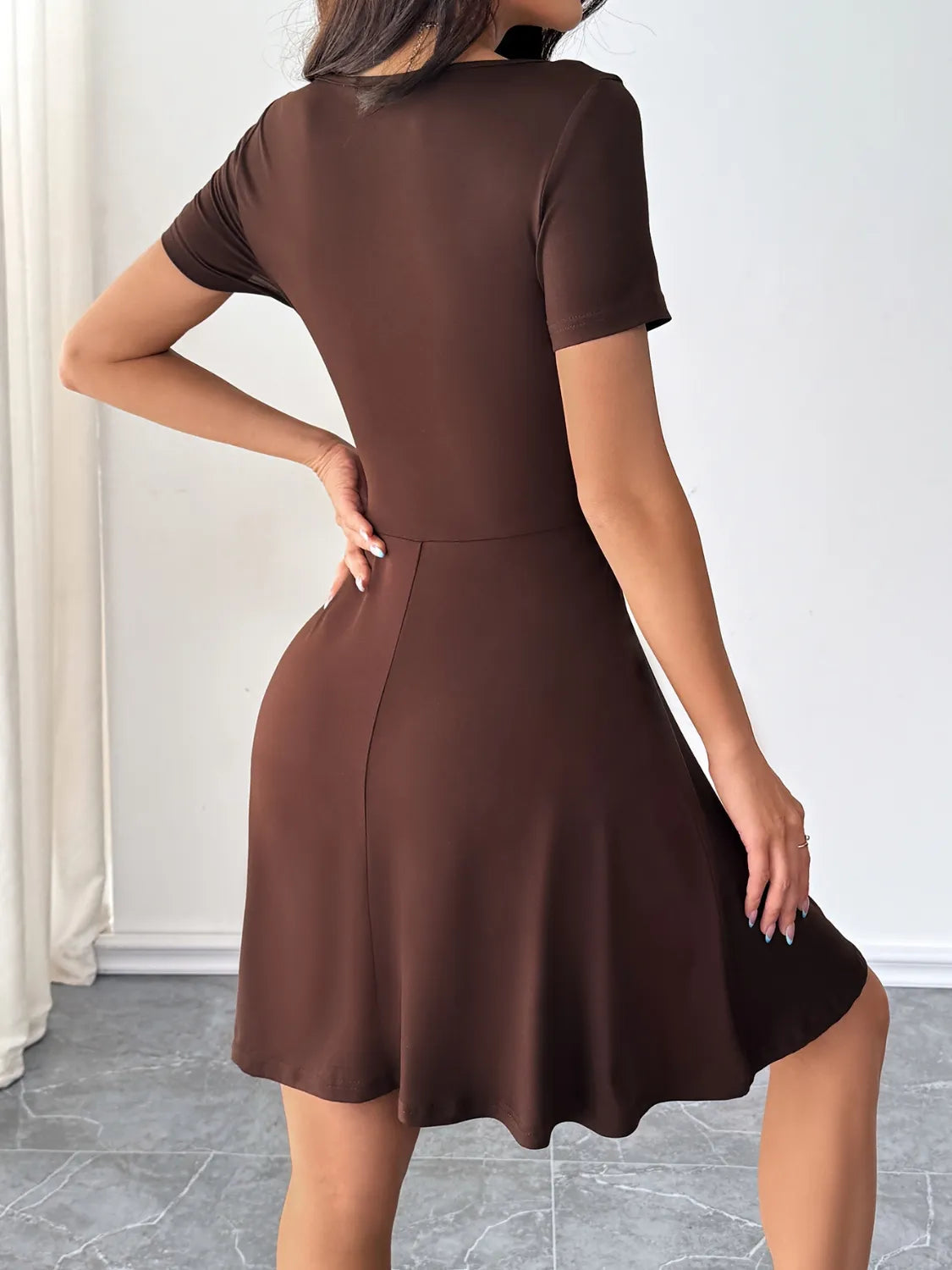 2-in-1 Zomerjurk met Ingebouwde Short