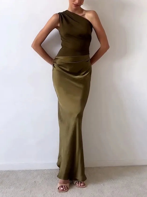 One-Shoulder Jurk in Stijlvolle Look