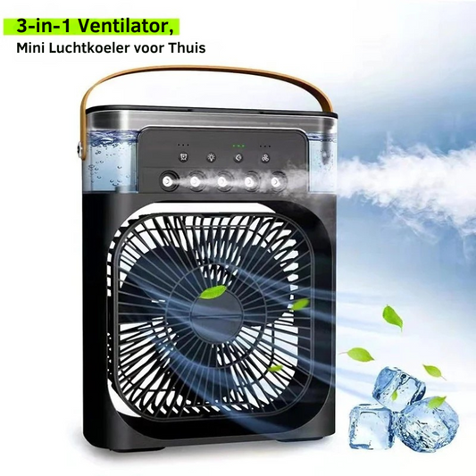 MiniAirCooler Pro – Geen Hitte Meer!