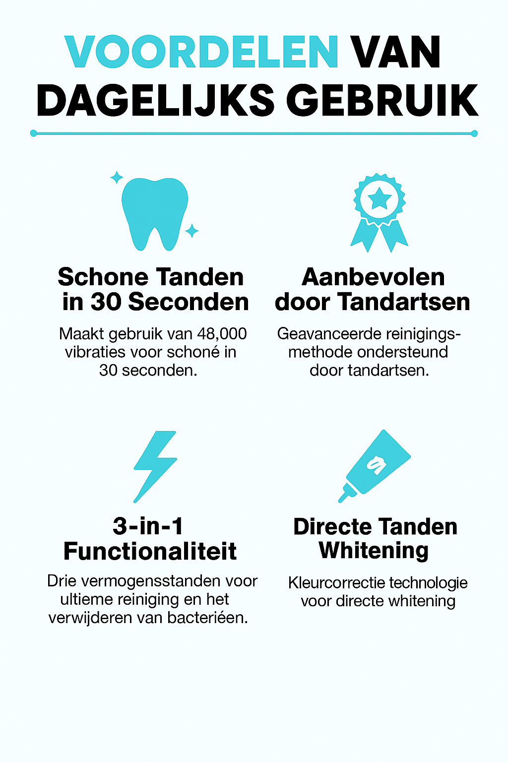 Bliksemsnelle Tandenborstel