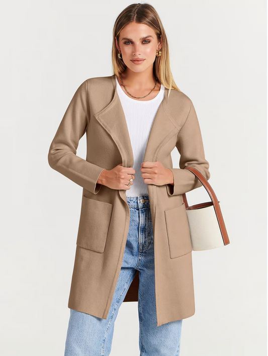 Elegante & Warme Winterjas voor Dames – Stijlvol en Comfortabel