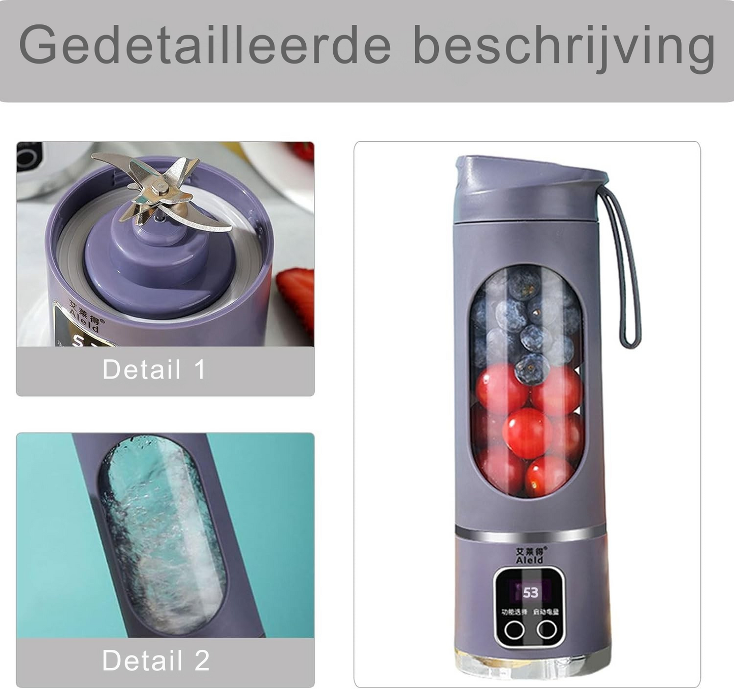 Draagbare USB-Smoothie Maker